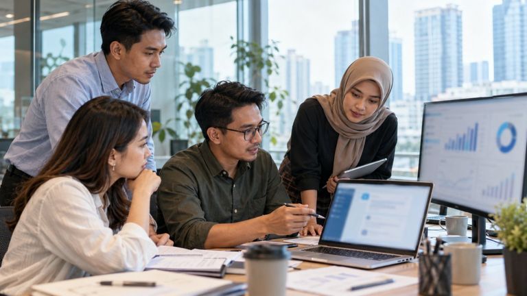 Gambar ilustrasi buatan AI: Korporasi Indonesia Percepat Adopsi AI untuk Kelola Keuangan