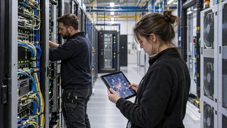 Gambar ilustrasi buatan AI: NeutraDC Perkuat Infrastruktur Pusat Data untuk Kebutuhan AI